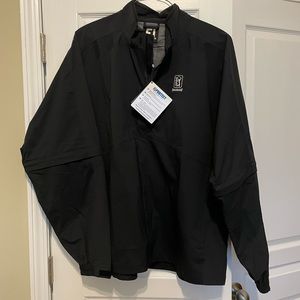 Footjoy Golf Rain Coat with zip off sleeves. TPC Sugarloaf